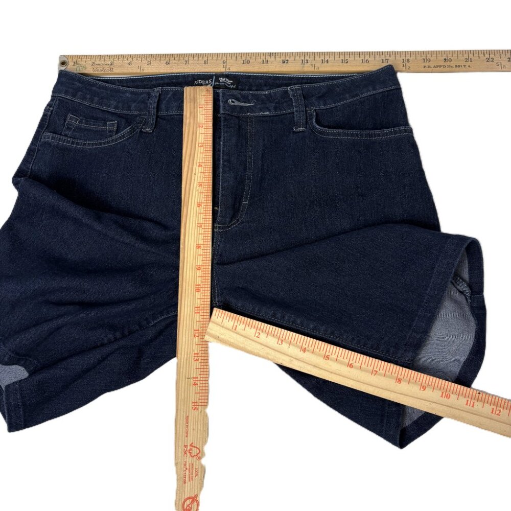 Riders by Lee Mid Rise Bermuda Jean Shorts - Picture 8 of 8